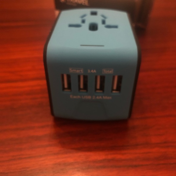 Travel Adapter with USB - Picture 2 of 2
